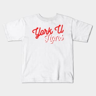 York U Lions Kids T-Shirt